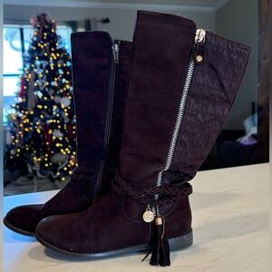 Michael Kors Dark Brown Over the Knee Boots